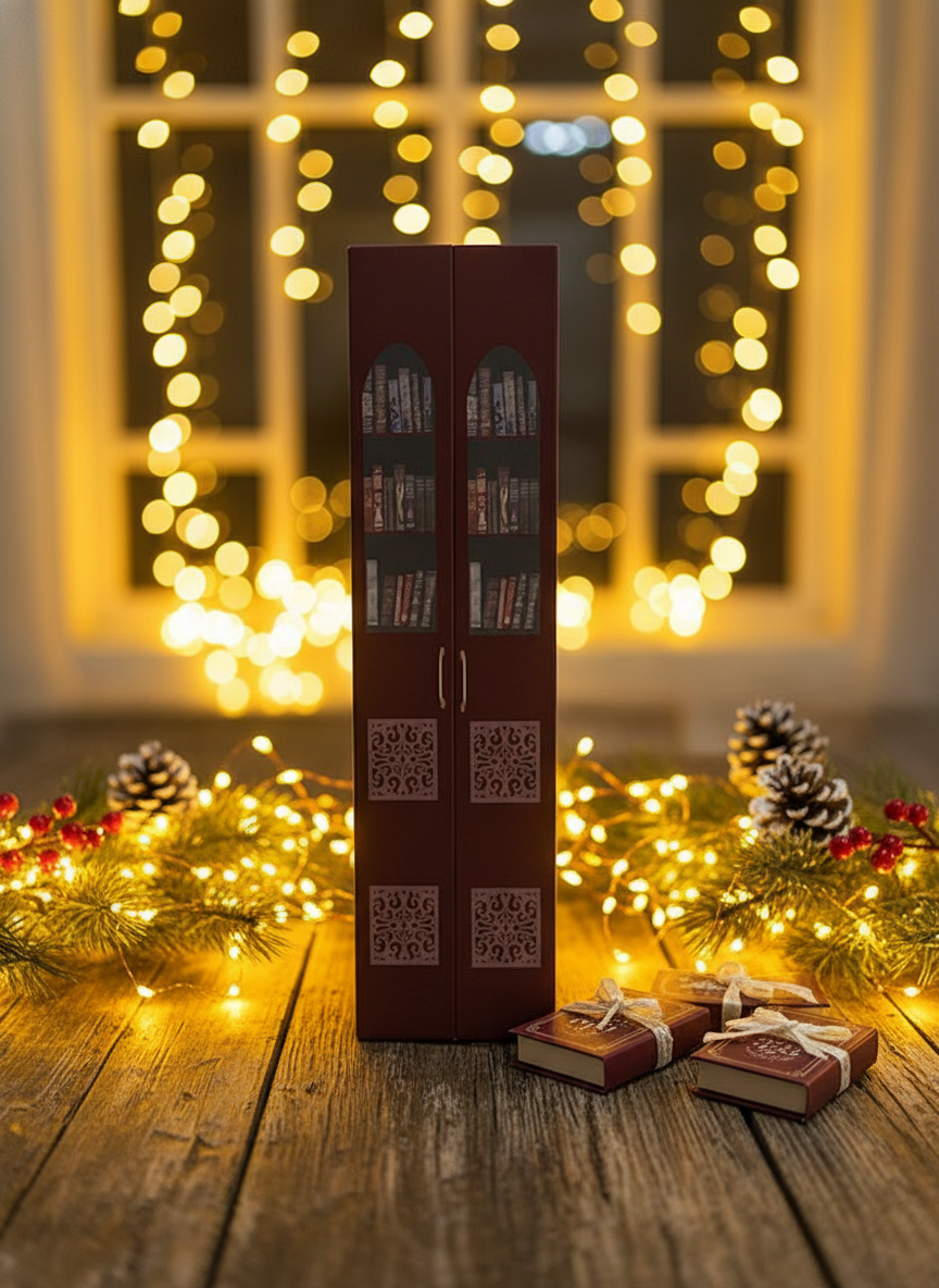 Mini Book Ornament Advent Calendar